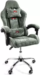 Игровое кресло Calviano Nero (green plush) фото