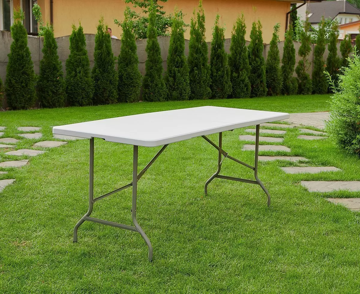 Стол Calviano Пластиковый 244 (белый) фото