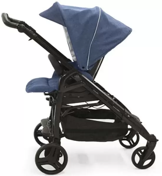 Детская универсальная коляска Cam Comby Family 3 в 1 ART845025-T810 (синий меланж) фото