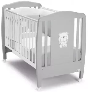 Детская кроватка Cam Lettino Orso Teddy Grey (серый) фото
