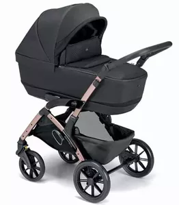 Детская универсальная коляска Cam Tris Smart 3 в 1 (черный/розовый) фото