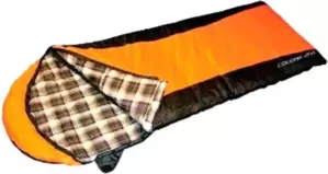 Спальный мешок Campus Cougar 250 L-zip (левая молния, оранжевый/черный) фото