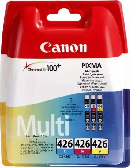Струйный картридж Canon CLI-426 C/M/Y фото