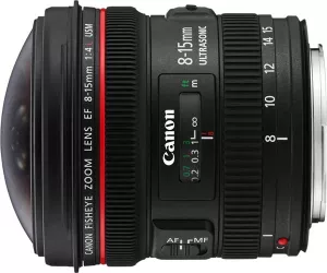 Объектив Canon EF 8-15mm f/4L Fisheye USM фото