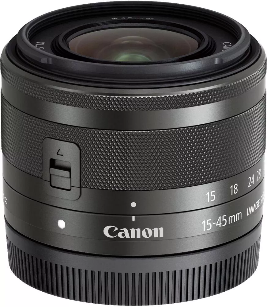 Объектив Canon EF-M 15-45mm f/3.5-6.3 IS STM Black фото 3