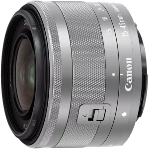 Объектив Canon EF-M 15-45mm f/3.5-6.3 IS STM Silver фото
