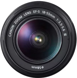 Объектив Canon EF-S 18-55mm f/3.5-5.6 III  фото