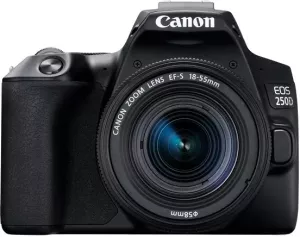 Фотоаппарат Canon EOS 250D Kit 18-55 f/3.5-5.6 III (черный) фото