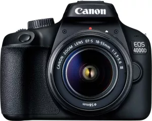 Фотоаппарат Canon EOS 4000D Double Kit 18-55mm III + 75-300 mm III фото