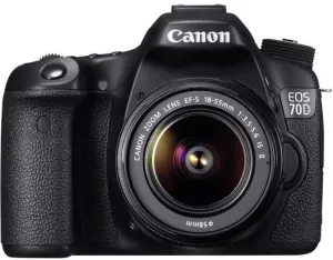 Фотоаппарат Canon EOS 70D Kit 18-55mm IS II  фото