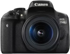 Фотоаппарат Canon EOS 750D Double Kit 18-55mm IS II + 55-250mm IS II фото