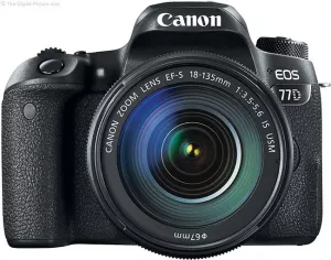 Фотоаппарат Canon EOS 77D Kit 18-135mm IS USM фото
