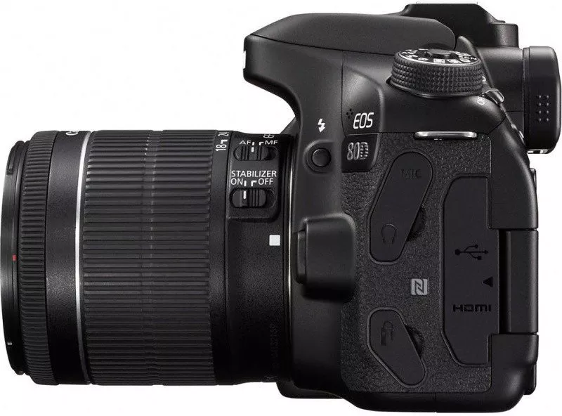 Фотоаппарат Canon EOS 80D Double Kit 18-55mm IS STM + 55-250mm IS STM фото 8