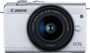 Фотоаппарат Canon EOS M200 Kit 15-45mm Silver фото