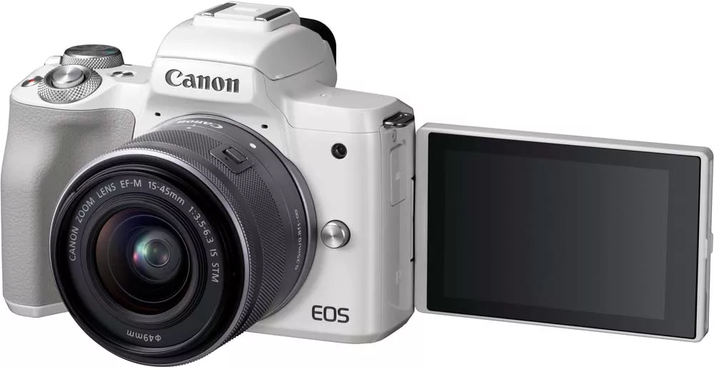 Фотоаппарат Canon EOS M50 Double Kit 15-45mm + 55-200mm (черный) фото 12