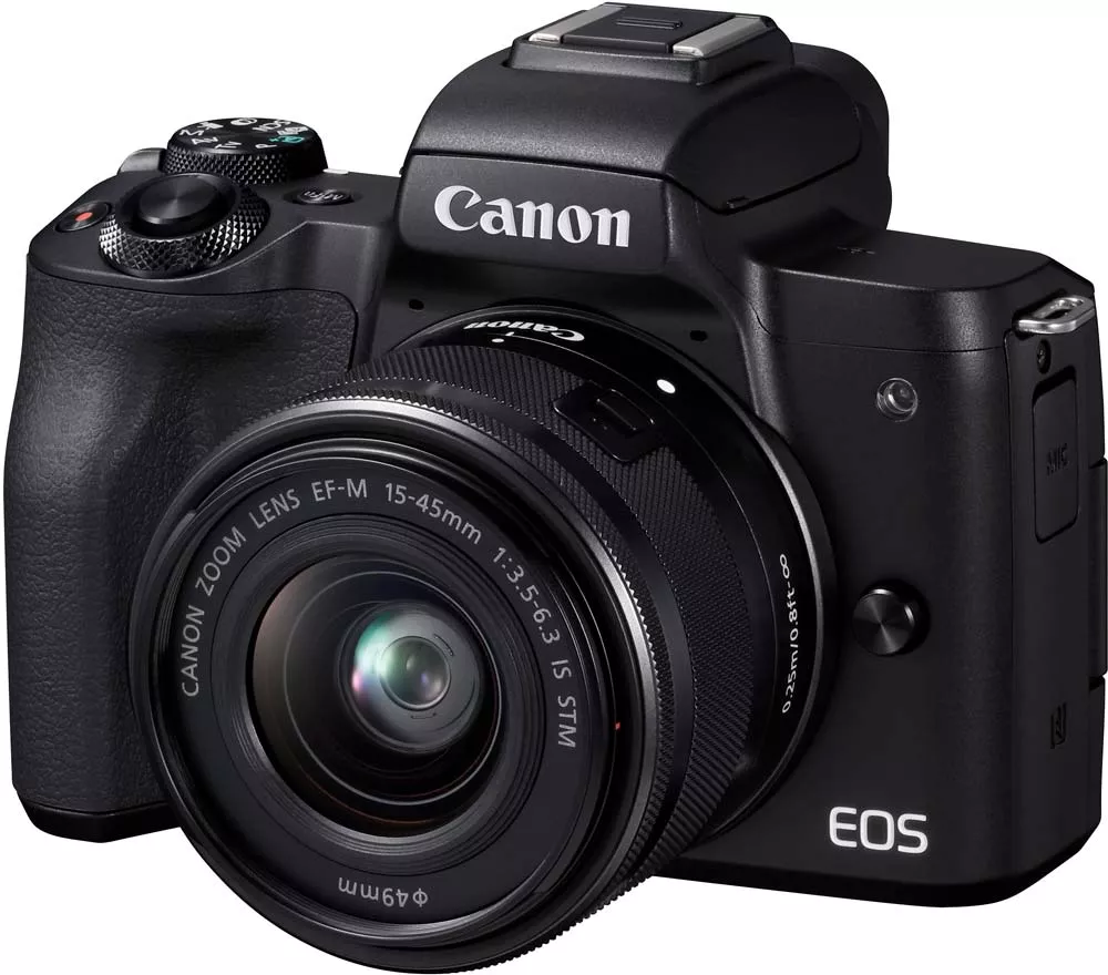 Фотоаппарат Canon EOS M50 Double Kit 15-45mm + 55-200mm (черный) фото 4