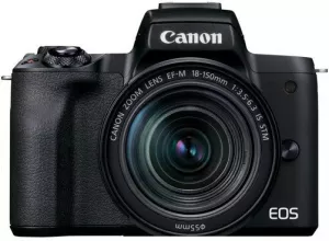 Фотоаппарат Canon EOS M50 Mark II Kit EF-M 18-150mm f/3.5-6.3 IS STM (черный) фото