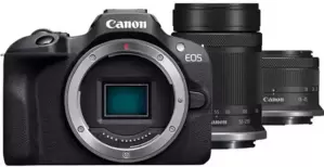 Фотоаппарат Canon EOS R100 Double Kit 18-45mm + 55-210mm фото