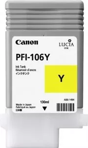Струйный картридж Canon PFI-106 Yellow фото