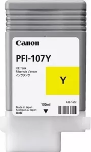 Струйный картридж Canon PFI-107 Yellow фото