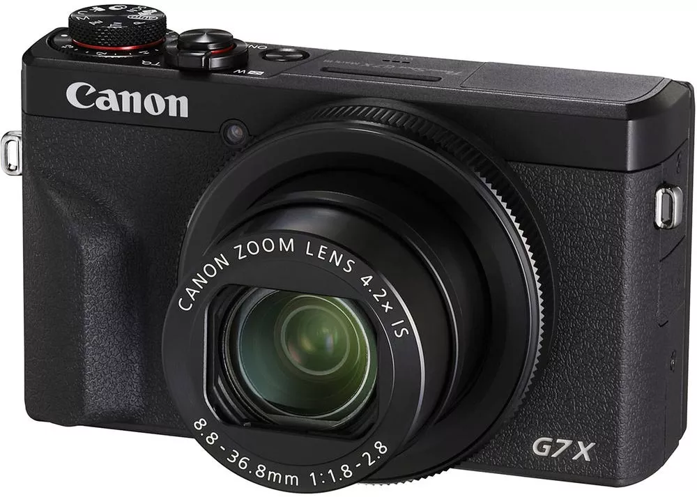 Фотоаппарат Canon PowerShot G7 X Mark III Black фото 3