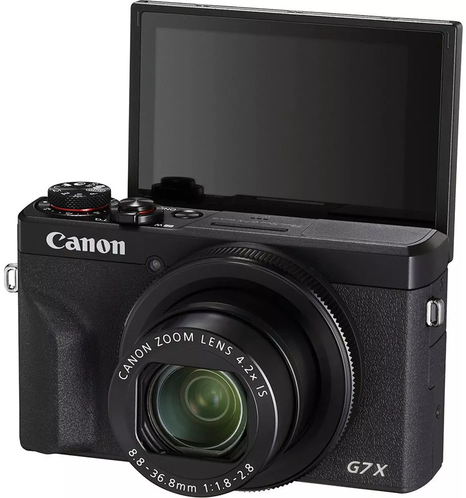Фотоаппарат Canon PowerShot G7 X Mark III Black фото 4