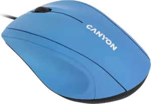 Мышь Canyon M-05 (голубой) фото