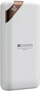 Портативное зарядное устройство Canyon PB-202 20000mAh (белый) фото