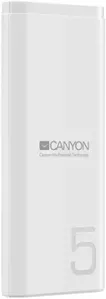 Портативное зарядное устройство Canyon PB-53 5000mAh (белый) фото