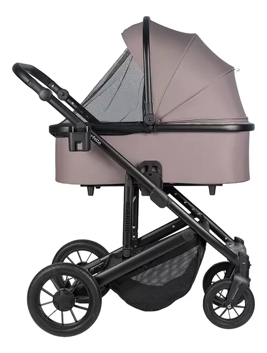 Детская универсальная коляска Farfello 2 в 1 Solo Duo Comfort / SOLO-1 (серый) фото