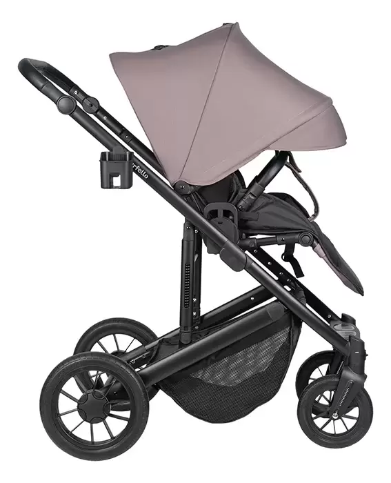 Детская универсальная коляска Farfello 2 в 1 Solo Duo Comfort / SOLO-1 (серый) фото