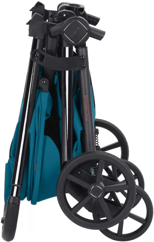 Детская прогулочная коляска Carrello Bravo Carbon CRL-5530 (Azure Blue) фото