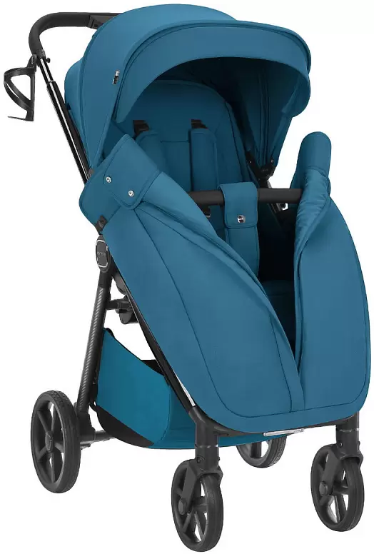 Детская прогулочная коляска Carrello Bravo Carbon CRL-5530 (Azure Blue) фото