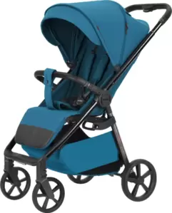 Детская прогулочная коляска Carrello Bravo Carbon CRL-5530 (Azure Blue) фото