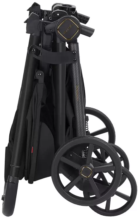 Детская прогулочная коляска Carrello Bravo Carbon CRL-5530 (Deep Black) фото