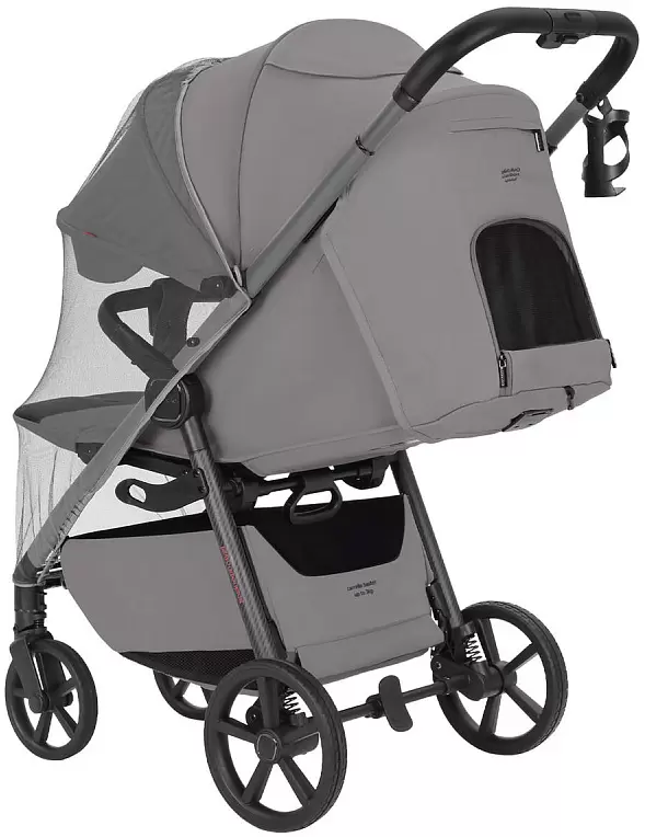 Детская прогулочная коляска Carrello Bravo Carbon CRL-5530 (Extreme Grey) фото