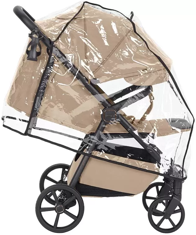Детская прогулочная коляска Carrello Bravo Carbon CRL-5530 (Frost Beige) фото