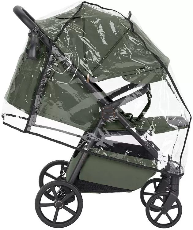 Детская прогулочная коляска Carrello Bravo Carbon CRL-5530 (Tropic Green) фото