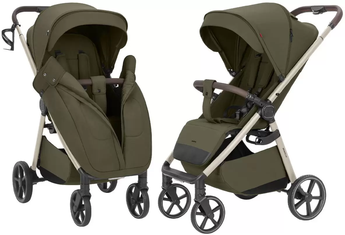 Детская прогулочная коляска Carrello Bravo Lite CRL-5529 (Flax Green) фото