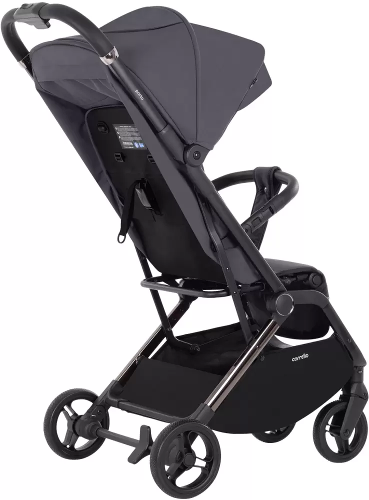 Детская прогулочная коляска Carrello Porto CRL-5522 (Vintage Black) фото 2
