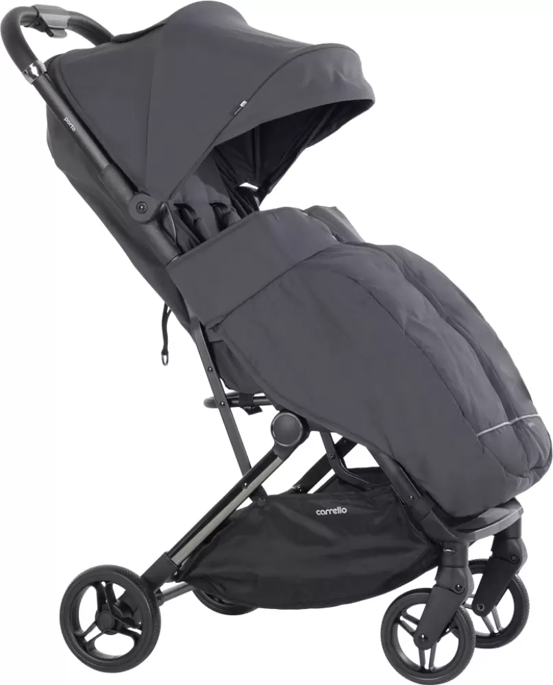 Детская прогулочная коляска Carrello Porto CRL-5522 (Vintage Black) фото 4