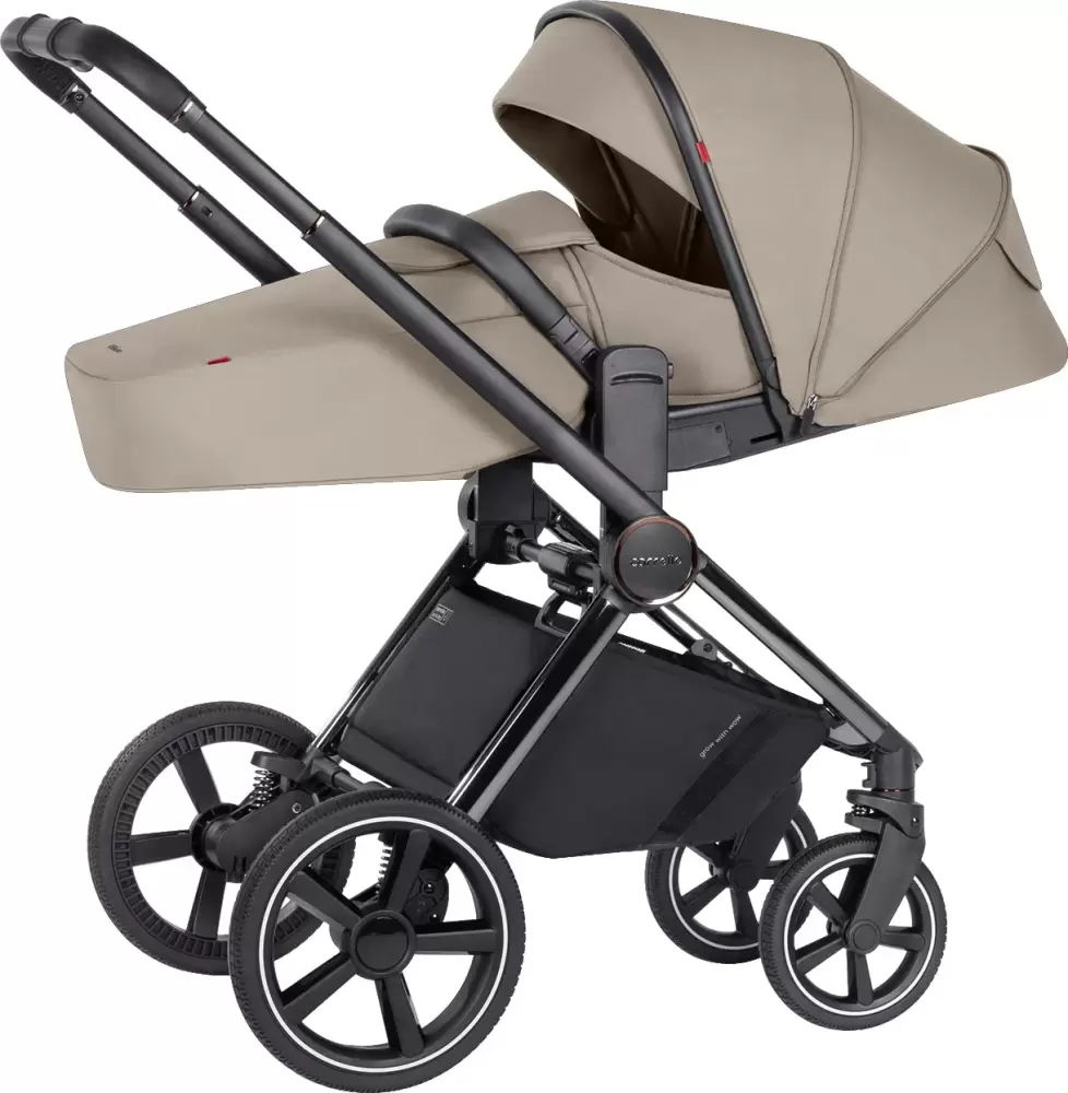 Детская универсальная коляска Carrello Ultimo 2 в 1 CRL-6520 (Sable Black Chrome) фото