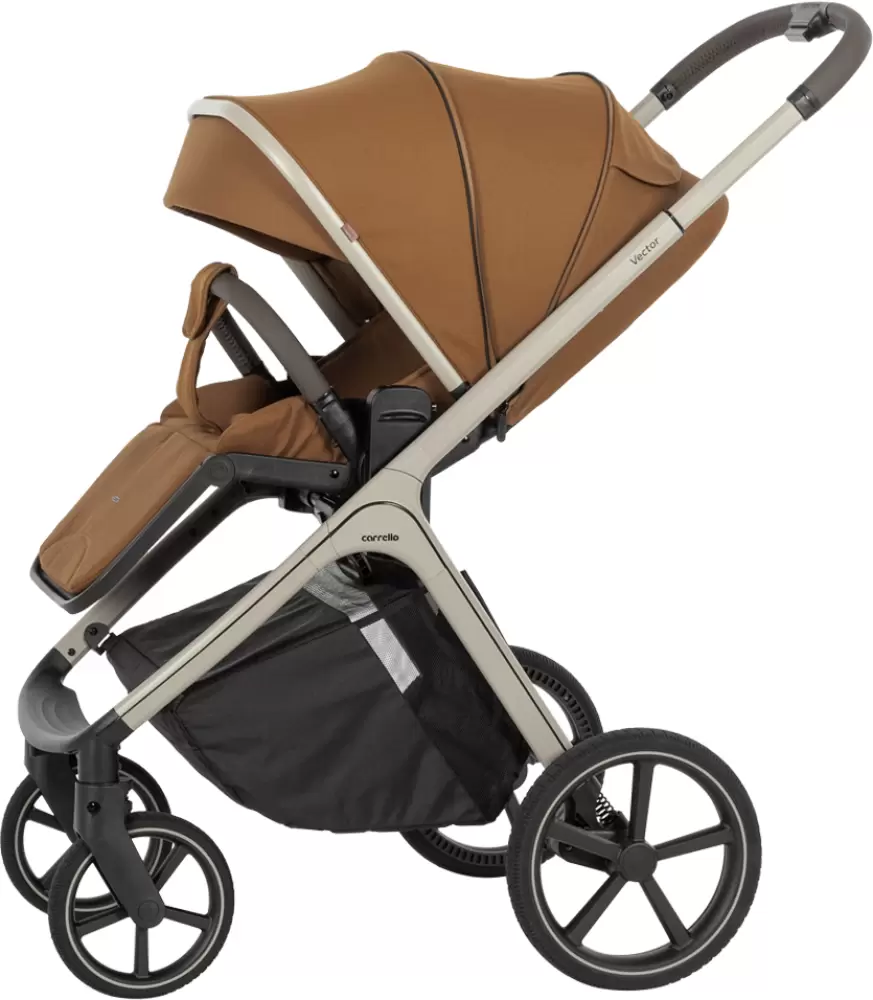 Детская универсальная коляска Carrello Vector 2 в 1 / CRL-6550 (Coral Beige) фото 11