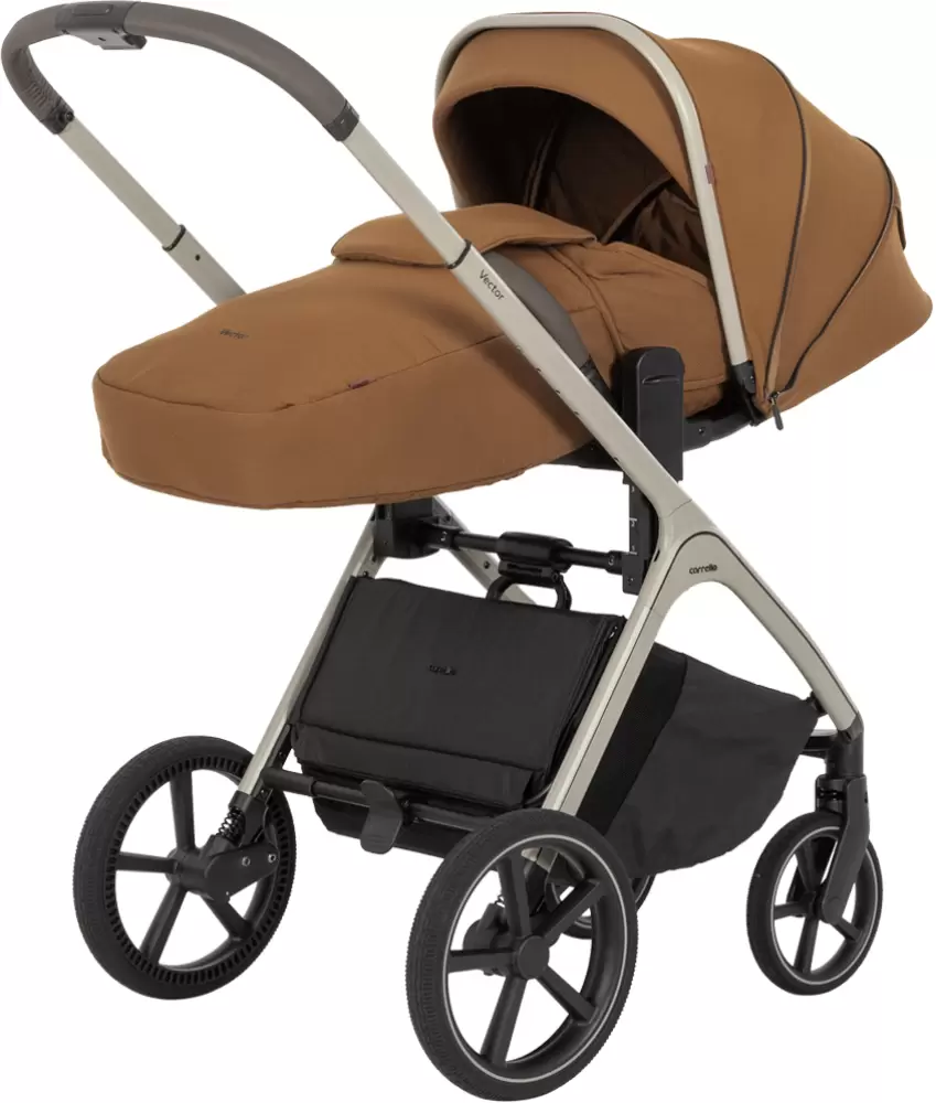 Детская универсальная коляска Carrello Vector 2 в 1 / CRL-6550 (Coral Beige) фото 6