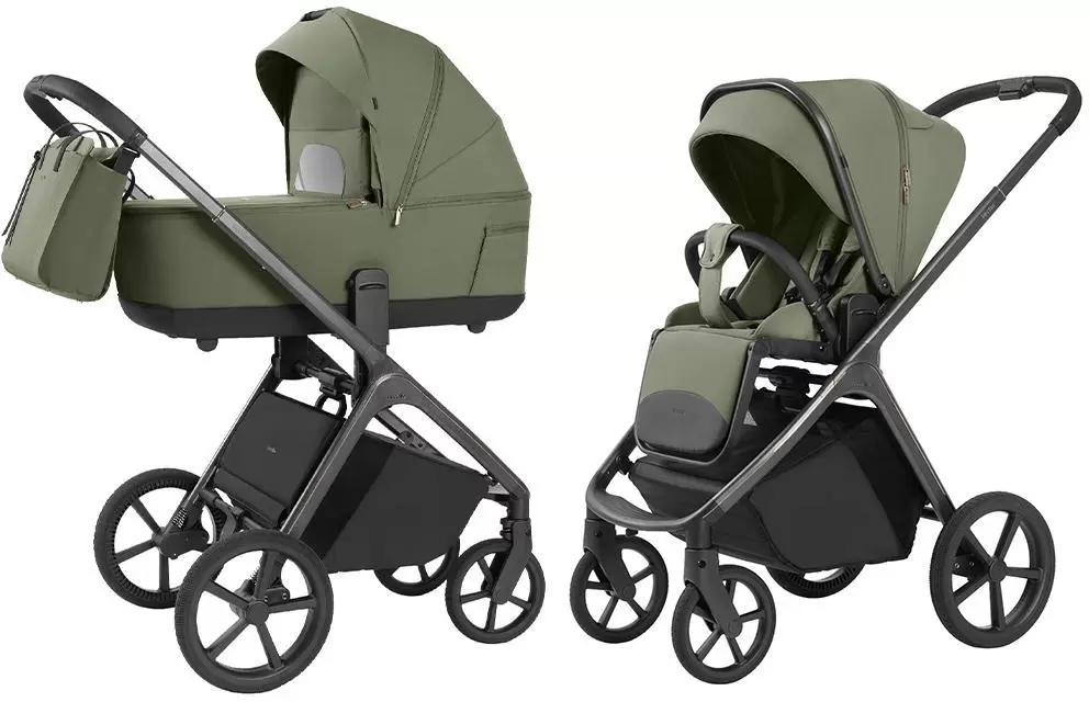 Детская универсальная коляска Carrello Vector 2 в 1 CRL-6551 (Field Green) фото