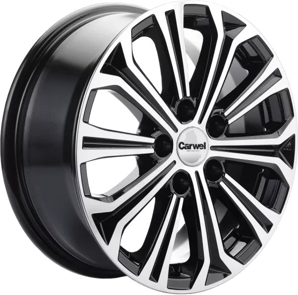 Литой диск Carwel Кудро 1610 6,5x16 5x108 ET50 D63,35 фото