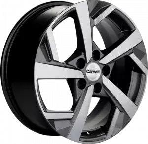 Литой диск Carwel Тенис 7x17 5x108 ET43 D65,1 фото