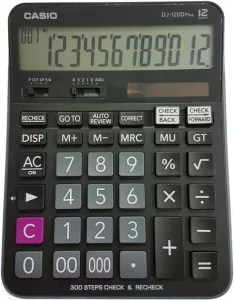 Калькулятор Casio DJ-120D PLUS фото