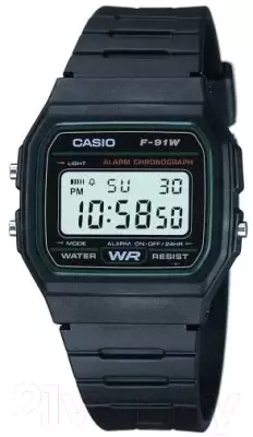 Наручные часы Casio F-91W-3S фото