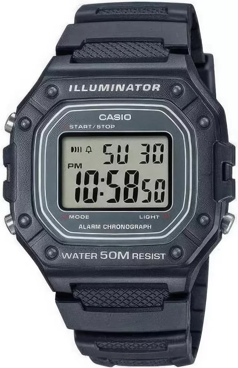 Casio Illuminator W-218H-8A